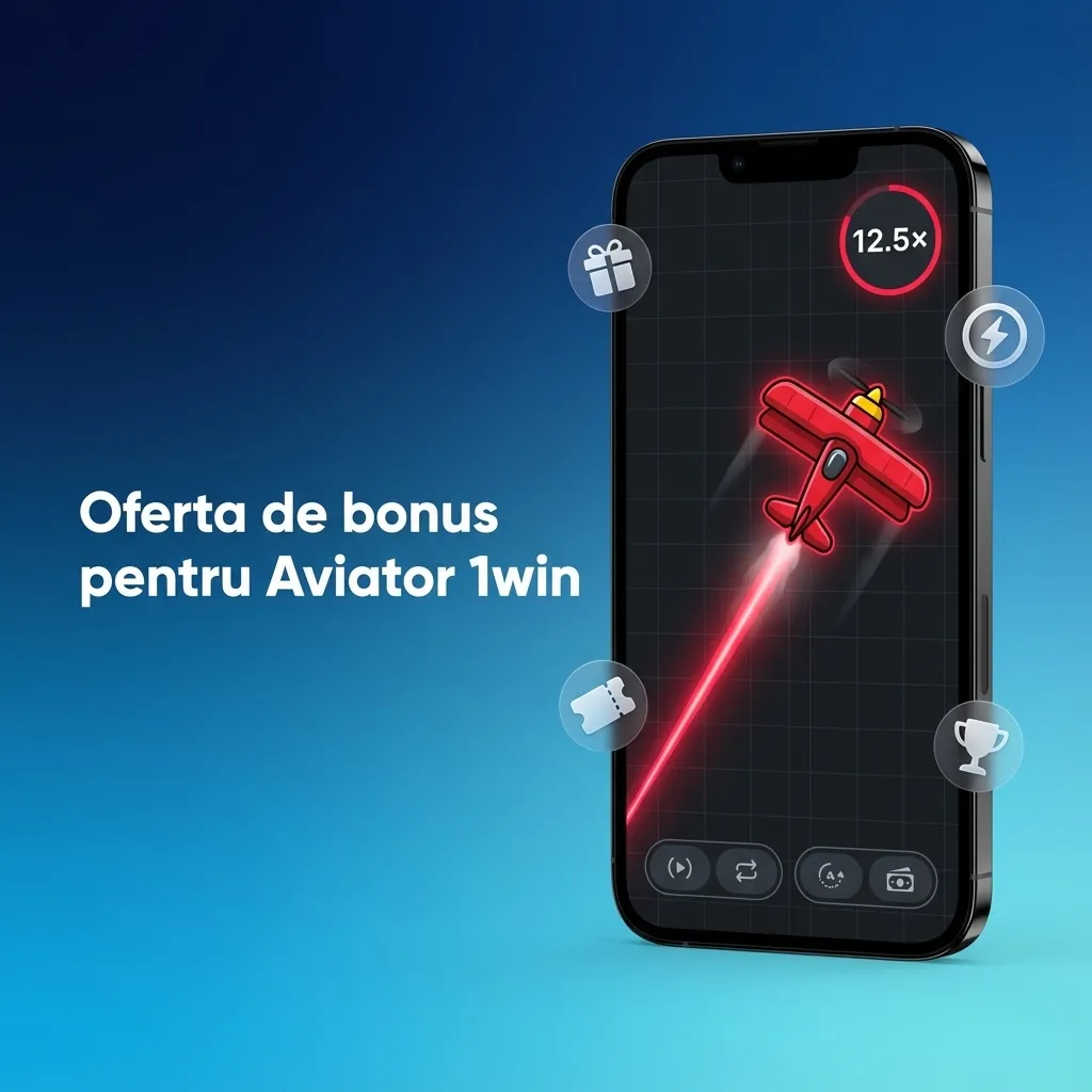 Banner 1win Aviator: bonus bun venit 100% până la 9.000 MDL și 70 rotiri gratuite pentru jucători noi